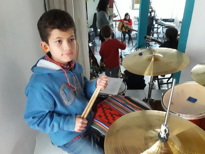 Batería en Abre tu Música 3